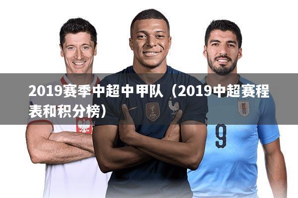 2019赛季中超中甲队(2019中超赛程表和积分榜)